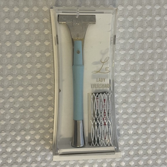 Schick Other - Vintage 1960s Lady Eversharp Schick Beauty Razor with Case and Blades VGUC  #706